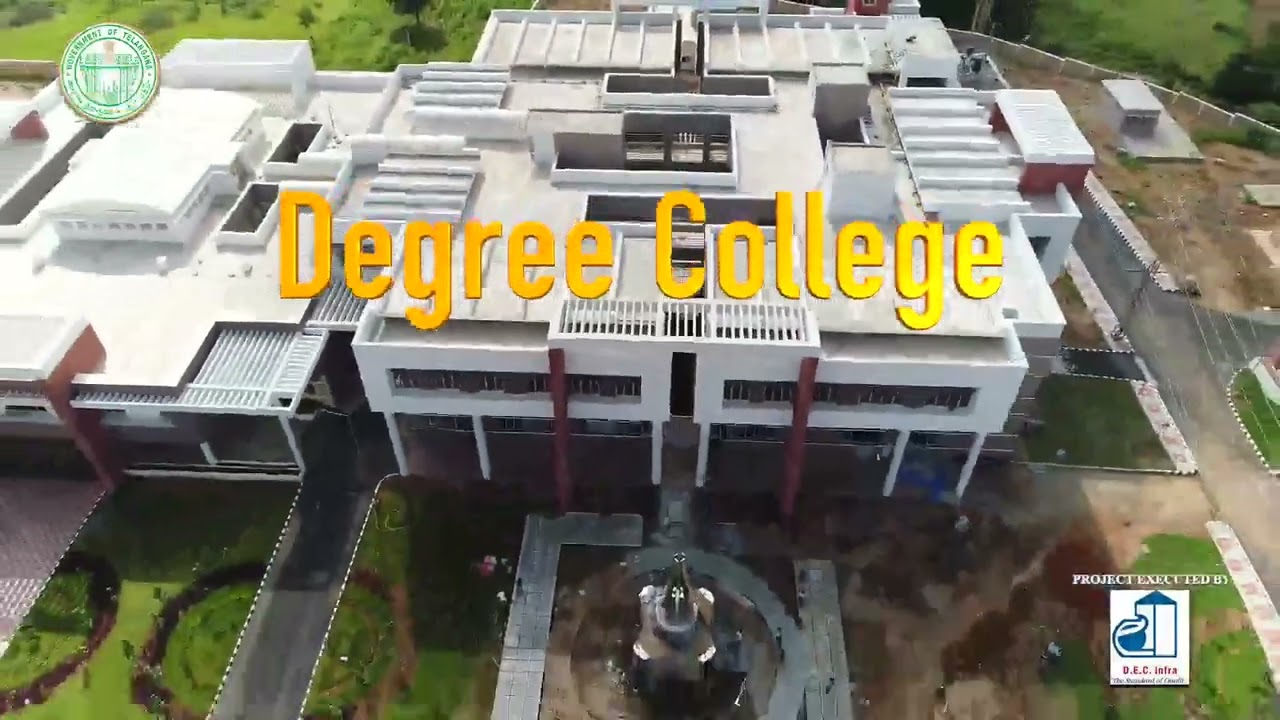 KG To PG Girls educational Hub Gajwal site project executited by  DEC Infrastructure Pvt LTD 1080p