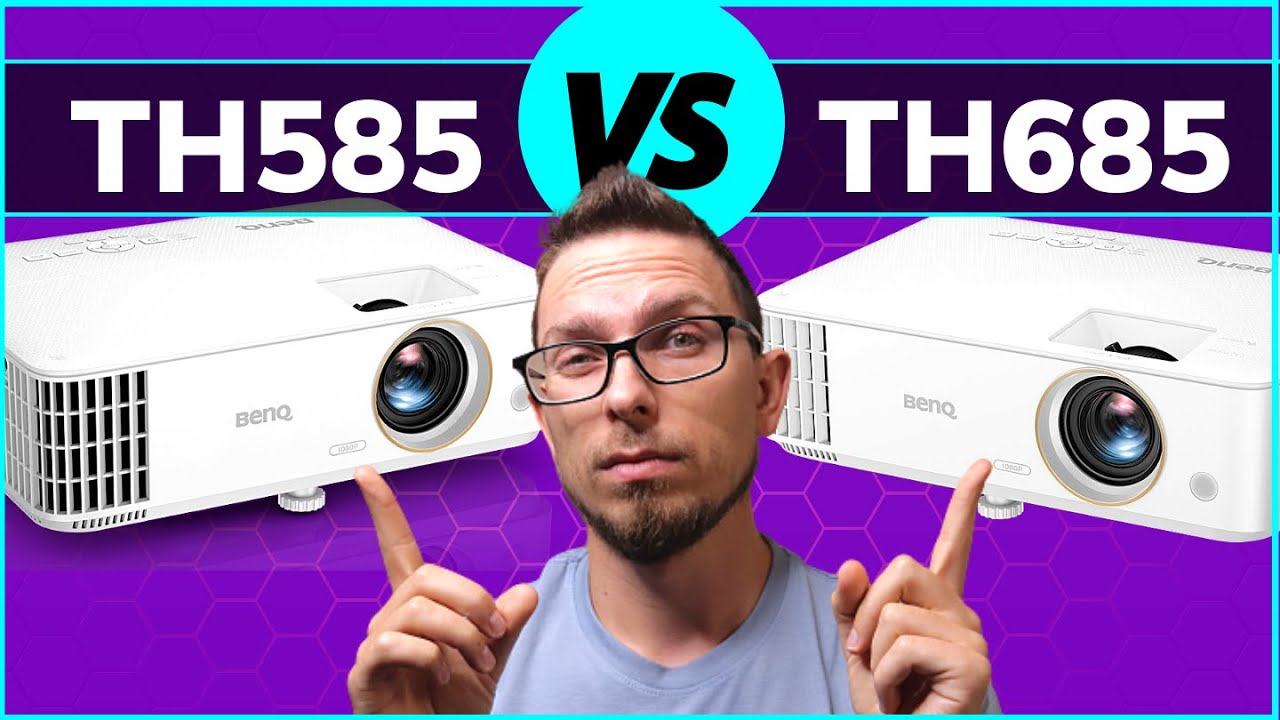 They LOOK Identical But... BenQ TH585 vs TH685 Projector Comparison!