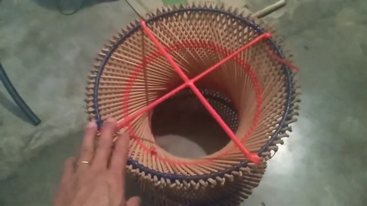 Craft/ Bamboo Stool (MORA) Part ll-AbtNaga  how to make fine mora.