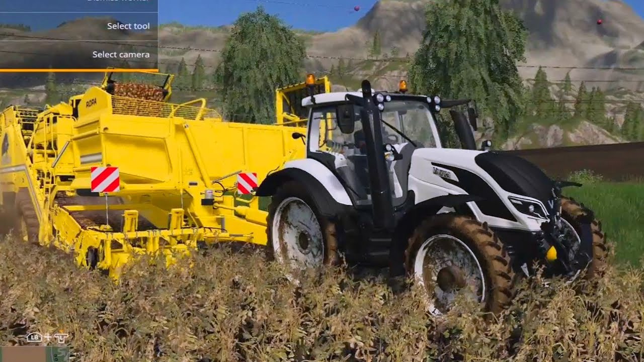 Farming Simulator 19 - Harvesting Potatoes Gameplay (HD) [1080p60FPS]