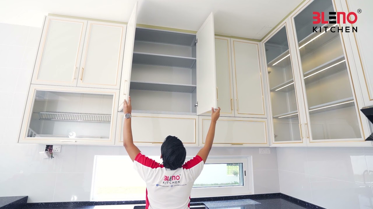 Bleno Kabinet Dapur Aluminium Berdasarkan Euro Konsep Ekoflora
