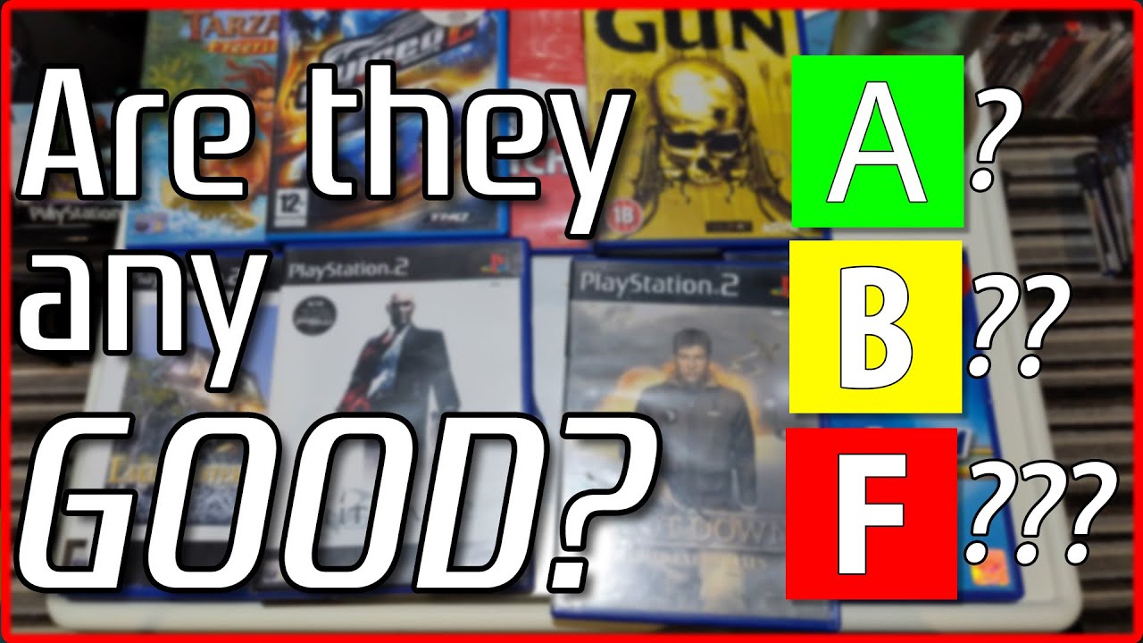 Playing and Grading the PS2 Mystery Box Games! - Was it worth it?