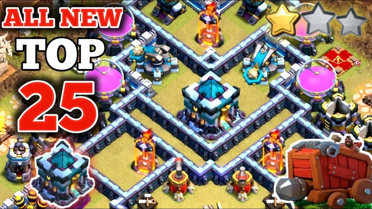 NEW & TOP 25 TH13 WAR BASE 2020 | Base Link Given In Video Description ( Clash of Clans)