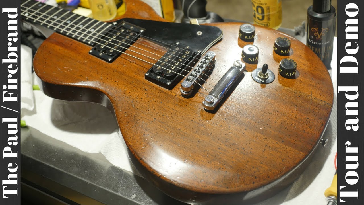 1980 Gibson Les Paul Firebrand Demo | A Nasty Surprise