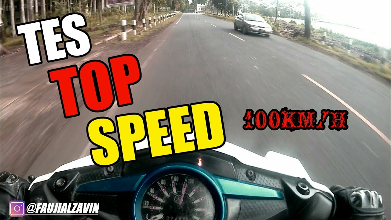 TES TOP SPEED JUPITER MX 135 JALAN KOSING