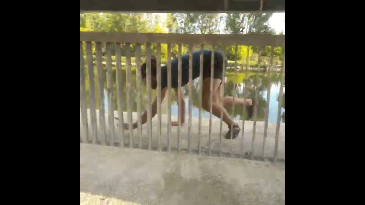 Parcours Hébert urbain au pont Thinat #parkour