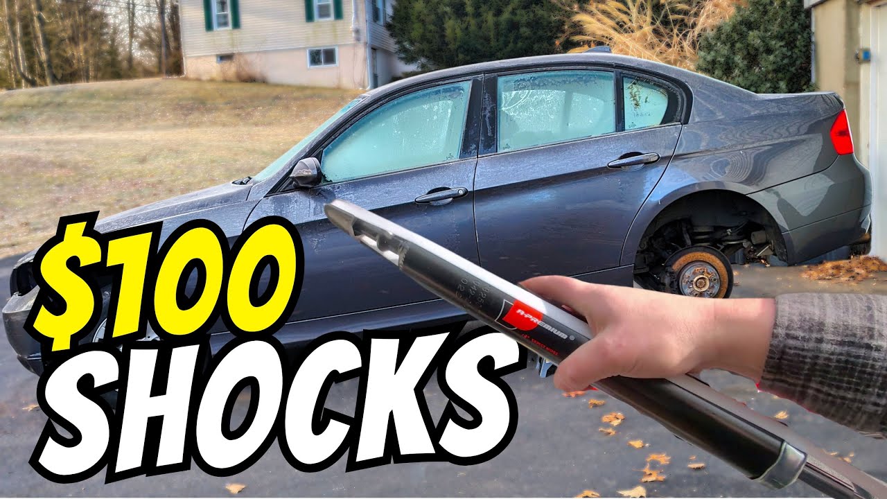 Ремонт подвески BMW E90: дешевая и простая замена заднего амортизатора