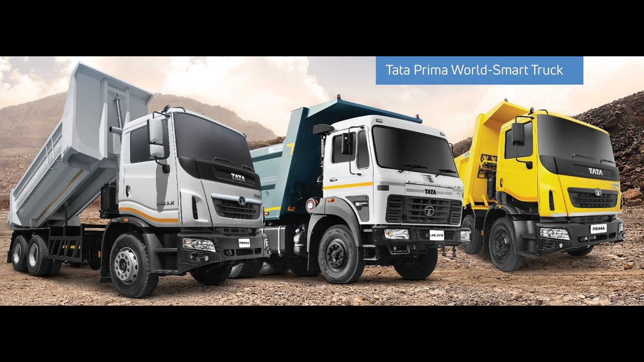 Powerful, reliable and capable Tata tipper trucks ensure construction success