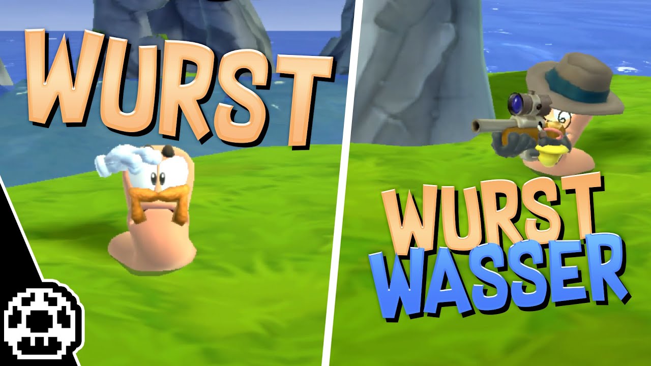 Buben spielen W̶u̶r̶s̶t̶ Worms Ultimate Mayhem