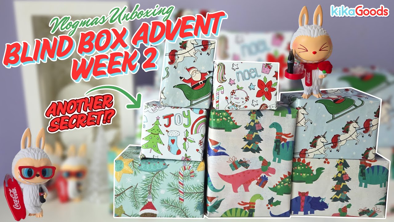 ЕЩЕ ОДИН СЕКРЕТ?! Распаковка адвент-боксов KikaGoods, дни 8–14 🎁 #распаковкаслепыхбоксов #адвент ...