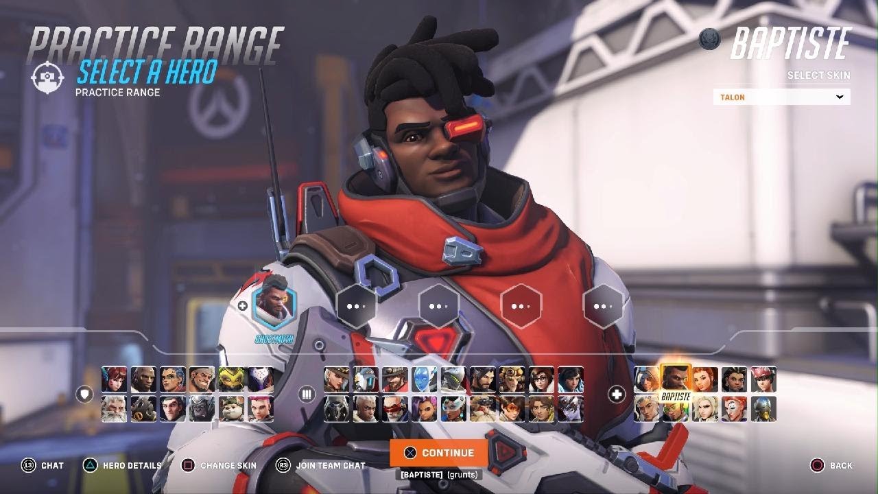 [PS5] Talon Baptiste skin Gameplay - Overwatch 2 season 10 Mirrorwatch