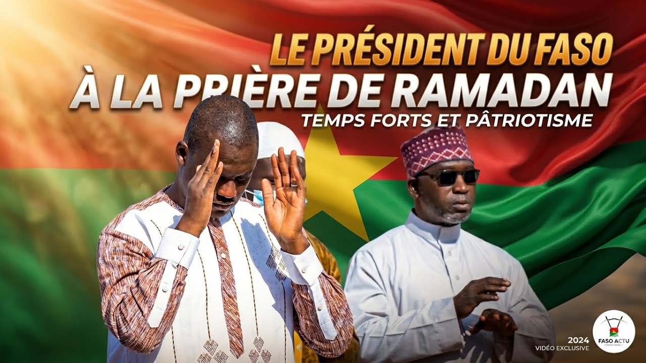 Le Président du Faso 🇧🇫 à la prière de Ramadan 22026