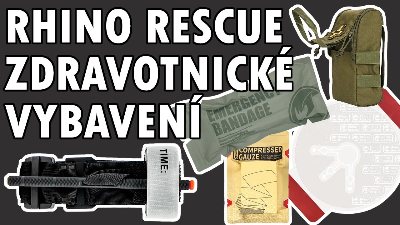 Rhino Rescue - Zdravotnické vybavení za lepší peníze