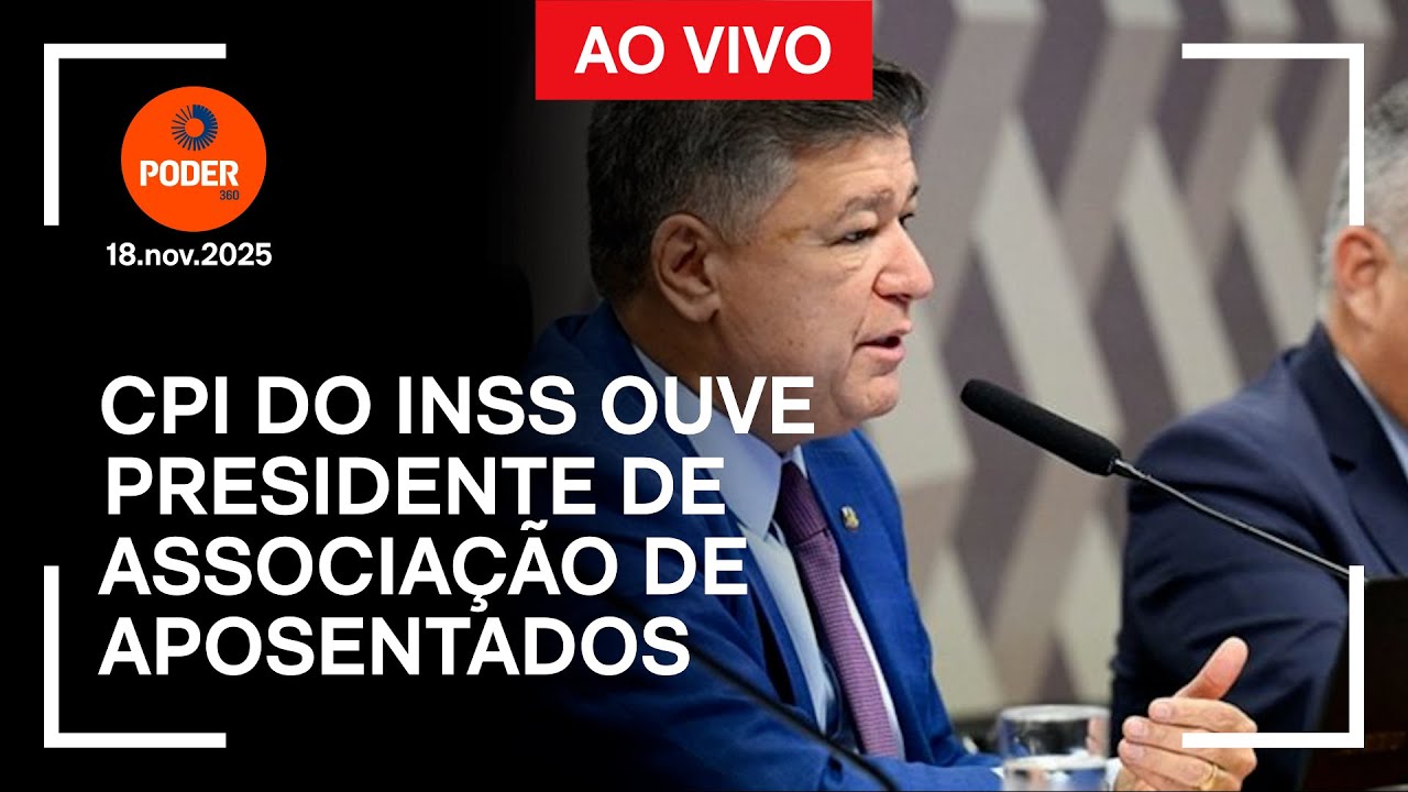 Ao vivo: CPI do INSS ouve presidente de associa&ccedil;&atilde;o de aposentados