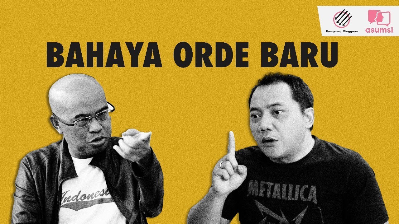 Pangeran, Mingguan - JANGAN KEMBALI KE ORDE BARU!