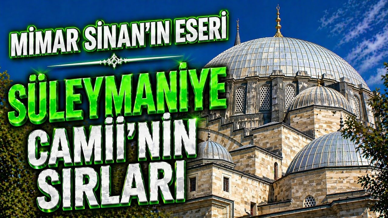 SÜLEYMANİYE CAMİİ'NİN SIRLARI | MİMAR SİNAN'IN KALFALIK ESERİ