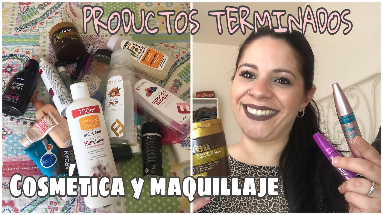 ♻️PRODUCTOS TERMINADOS♻️ Cosmética y maquillaje// Repetiré ? // BELLEZA Y MODA