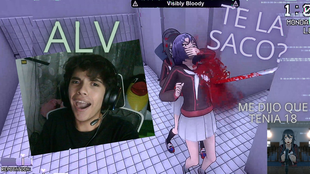 Como que matar es ilegal😰🔪(Yandere Simulator 1989)