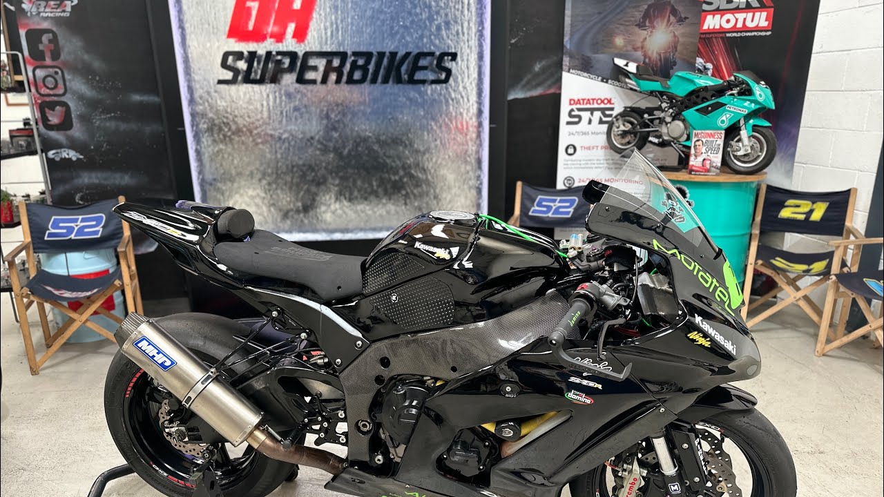 2013 kawasaki ZX10R Racebike Trackbike Race Track Bike Maxton Ohlins Brembo PX @dhsuperbikes