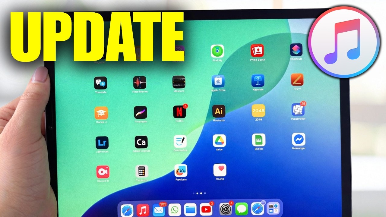 How To Update iPad Using iTunes (Step By Step)