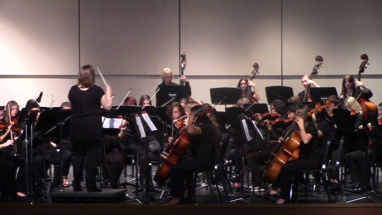 Hamilton Freshman School Orchestra Performing Thriller by Michael Jackson