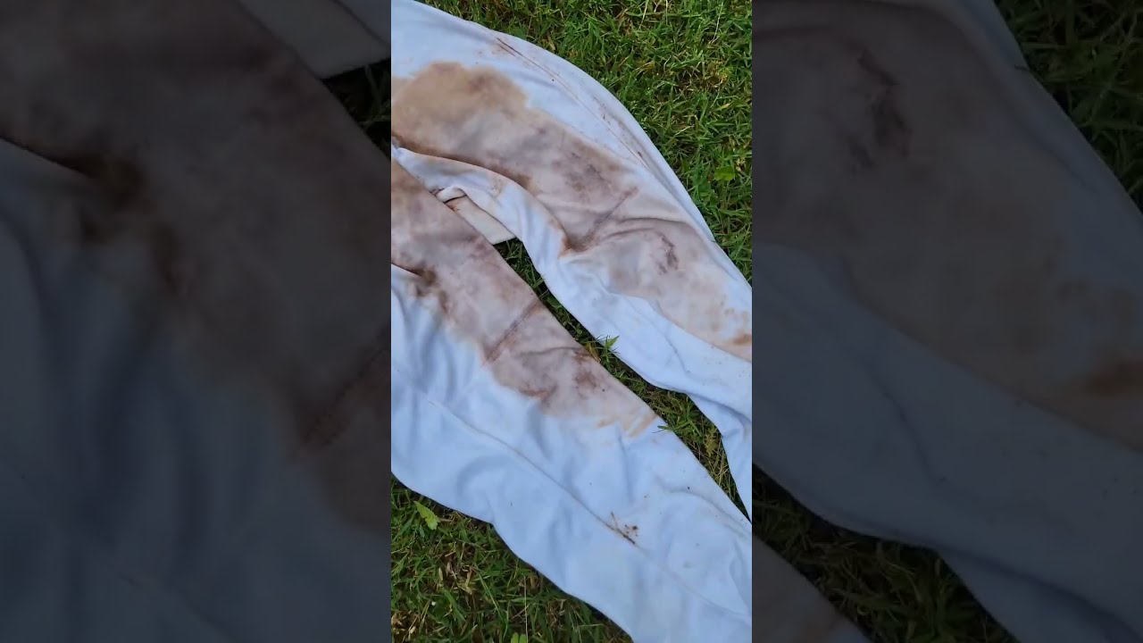 How to Clean White Baseball Pants. Easy!