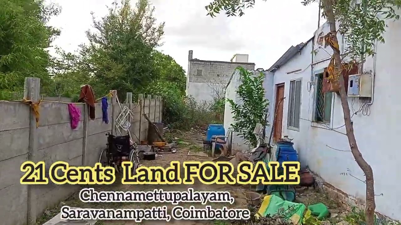 Land for sale in nearby KGiSL IT Park location #saravanampattirealestate #realestate #landforsale 