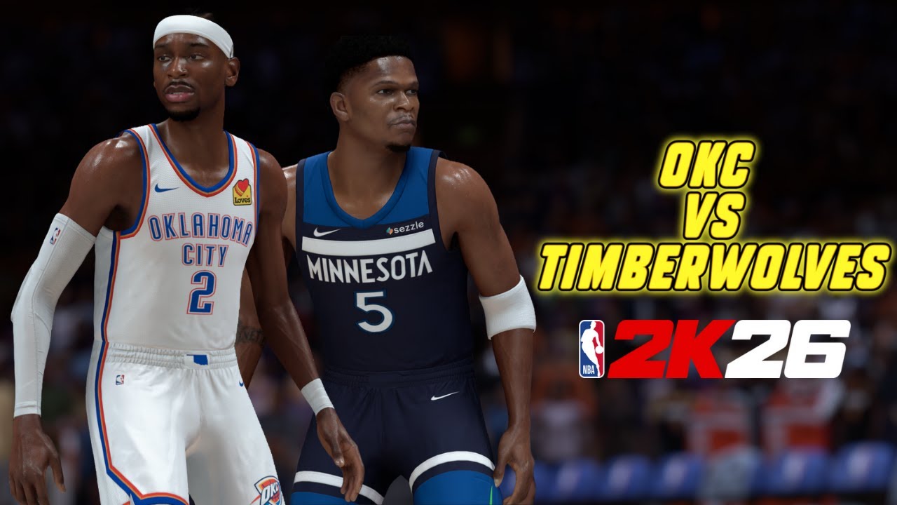 Oklahoma City Thunder vs Minnesota Timberwolves | NBA 2K26