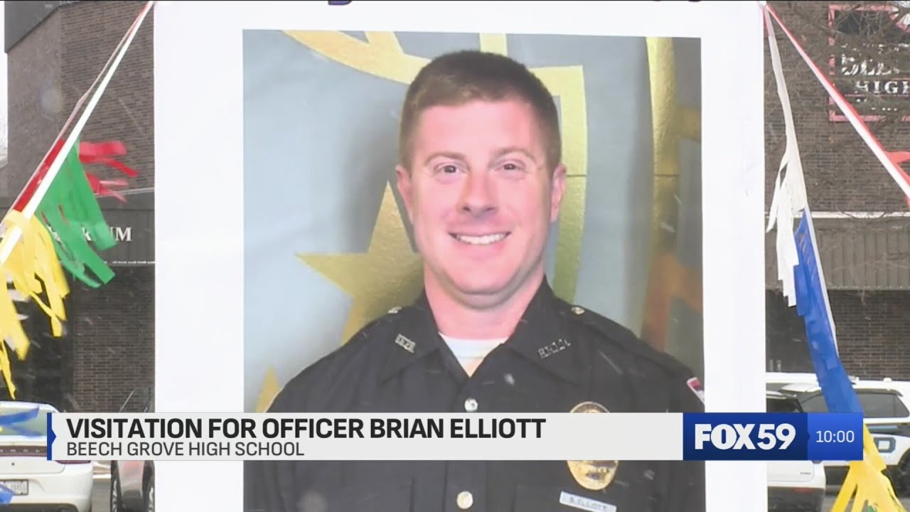 Hundreds pay respects to fallen Beech Grove police officer