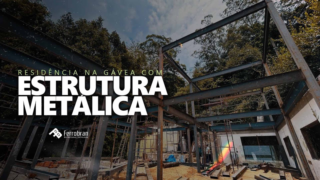 MANSÃO COM ESTRUTURA DE AÇO