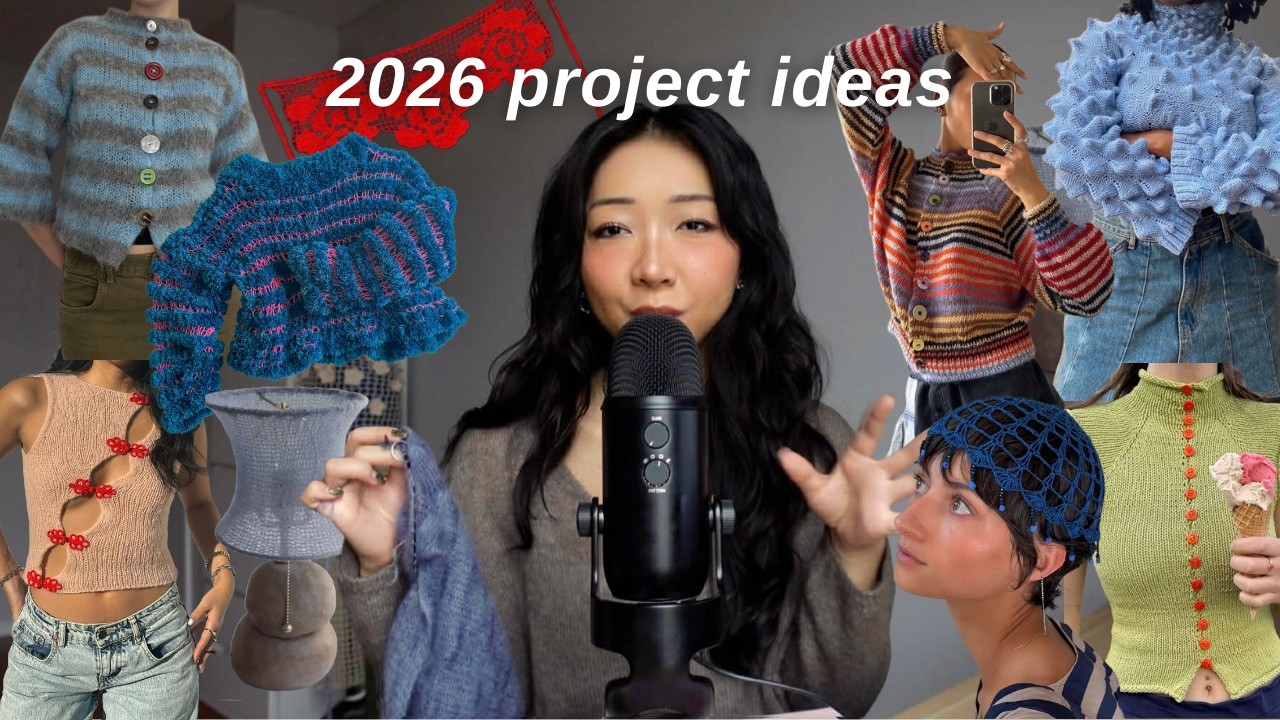 patterns i want to knit & crochet | knit with me (unraveled ep. 18)