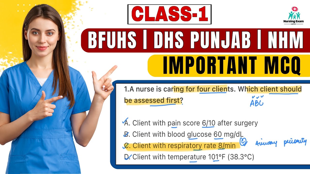 BFUHS STAFF NURSE EXAM PREPARATION | DHS PUNJAB STAFF NURSE PREPARATION | BFUHS | #1 | PUNJAB NHM
