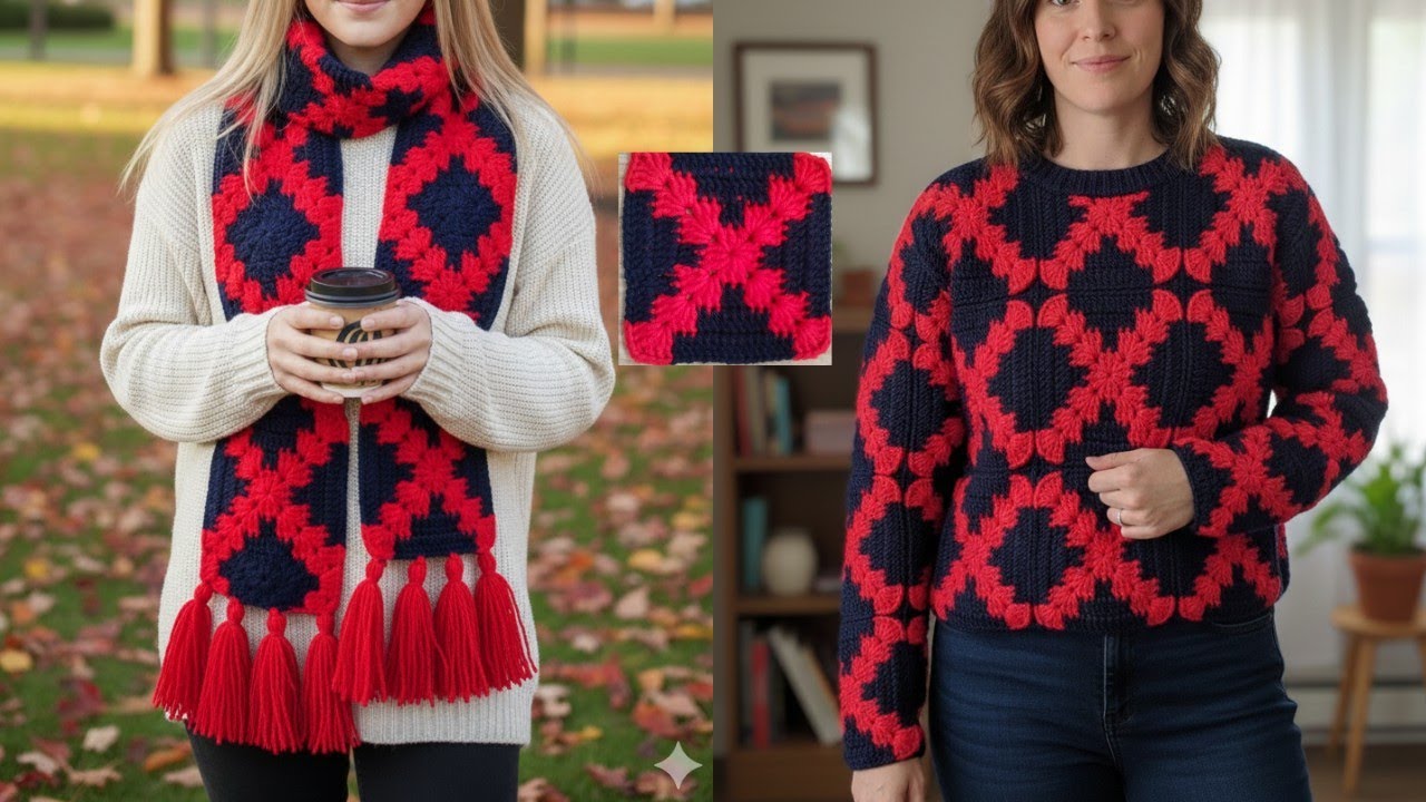 The Perfect And Prettiest Crochet For Scarf | Sweater | Blankets ❤️Beautiful Beginners Design