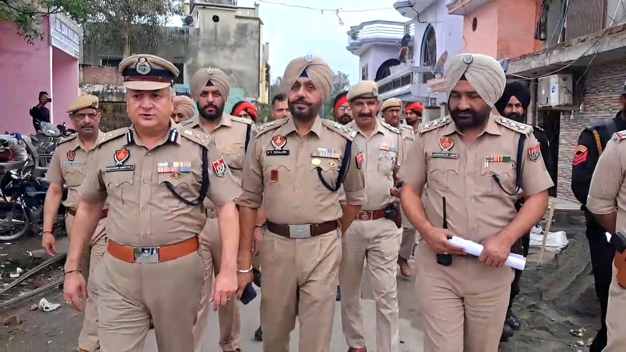 पठानकोट पुलिस का बड़ा एक्शन, सुजानपुर के प्रेम नगर में चलाया CASO ऑपरेशन, 7 न/शा तस्कर गिरफ्तार