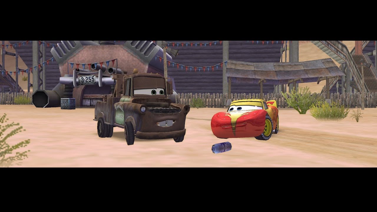 Cars GameCube - The Rustbucket Race-O-Rama (Dolphin)