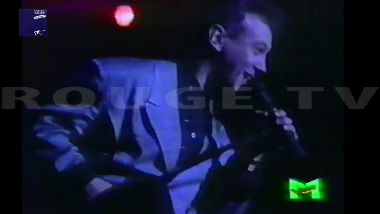 Enrico Ruggeri - Giorni randagi - La Parola ai testimoni Tour 1988