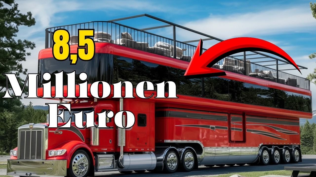 Next-Level Luxus: Das 8,5 Mio. € Wohnmobil-Konzept der Zukunft
