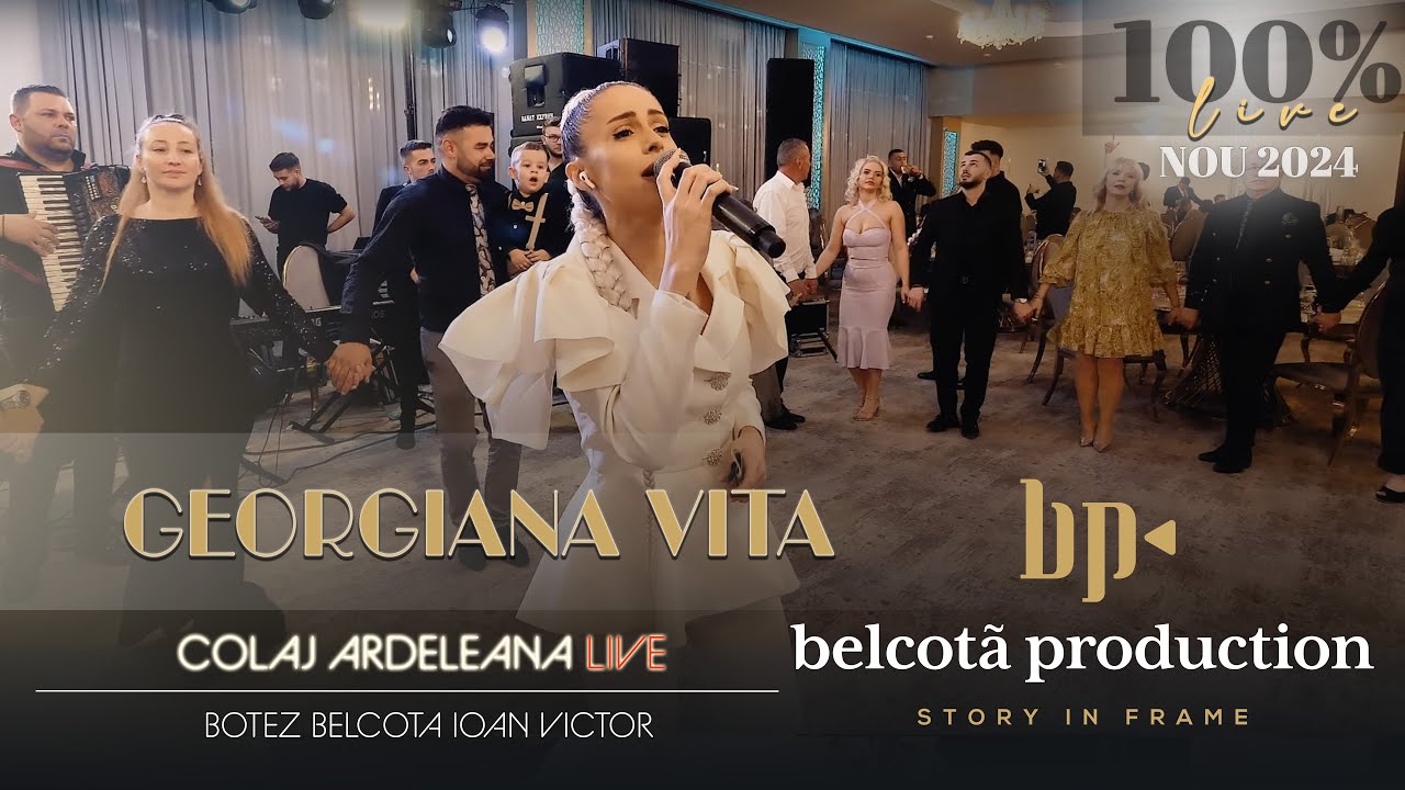 Georgiana Vita - Colaj Ardeleana LIVE 🎵 ● Botez Belcota Ioan Victor
