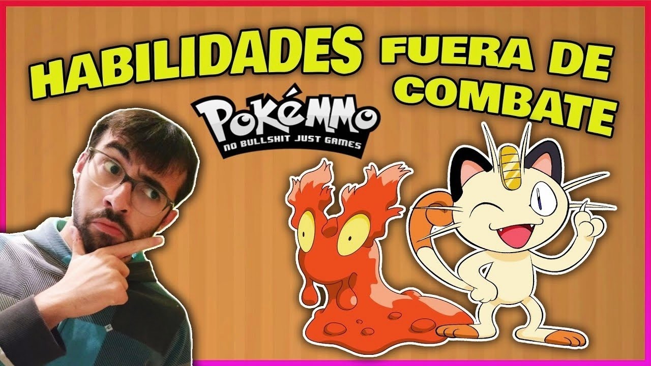 ✅ HABILIDADES FUERA DE COMBATE - Todos los efectos | PokeMMO