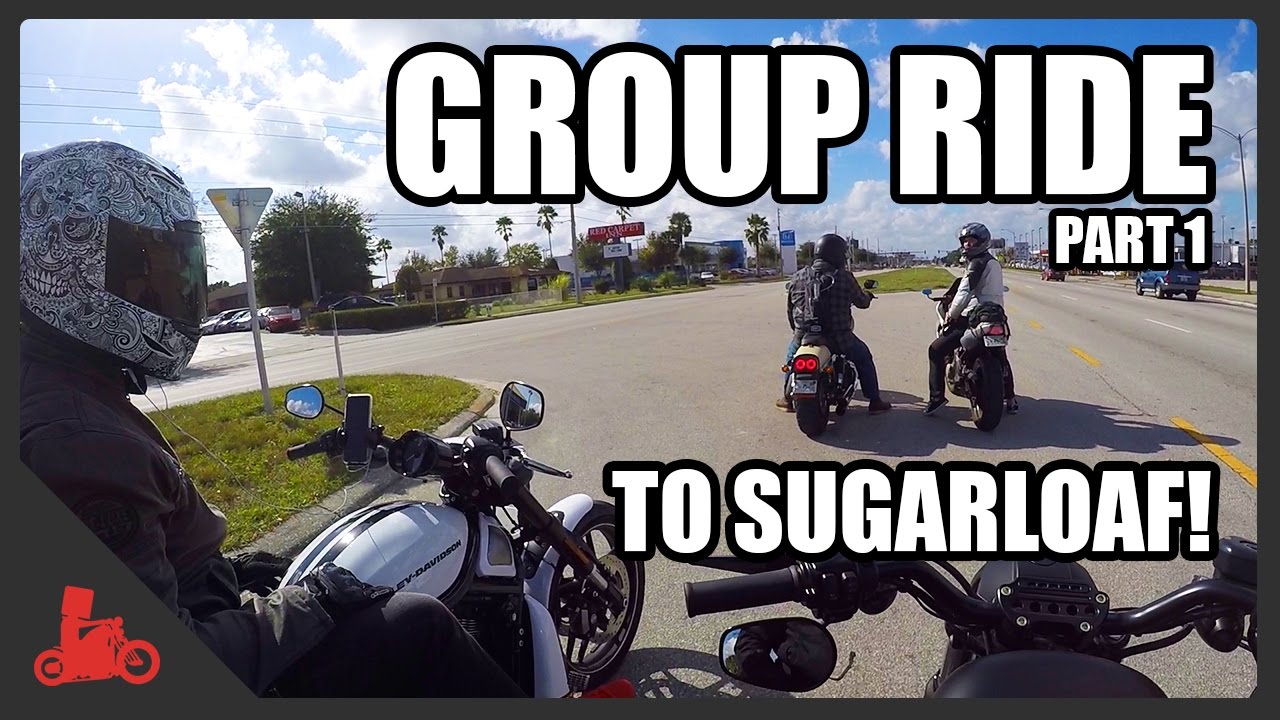 Group Ride to Sugarloaf, Part 1! - Harley Iron 883