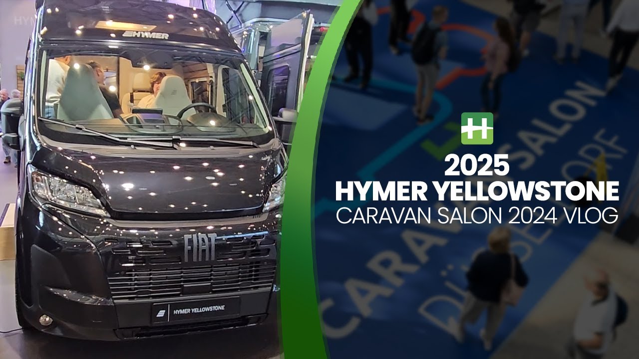 Caravan Salon Düsseldorf 2024 | Hymer Yellowstone Preview | Highbridge Caravans