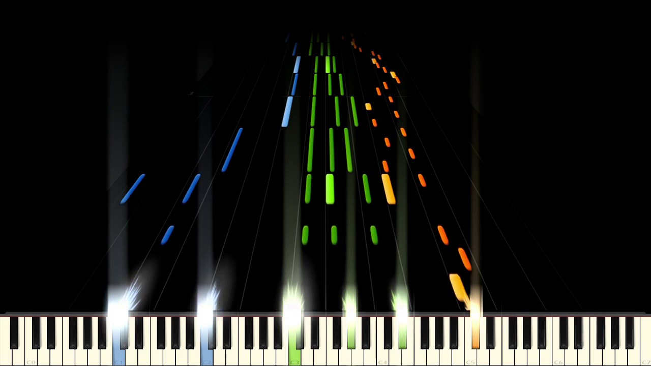 【Deemo】 Lune(piano solo)【Synthesia MIDI】