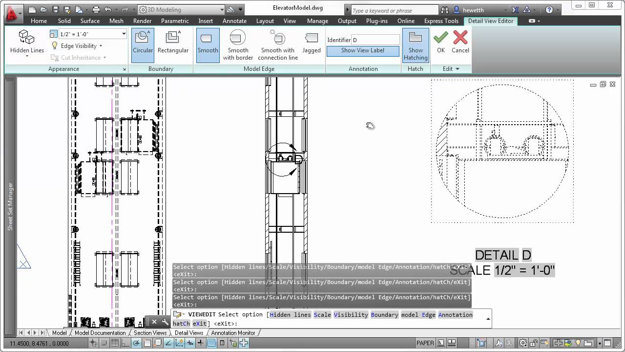 AutoCAD 2013: Detail Views