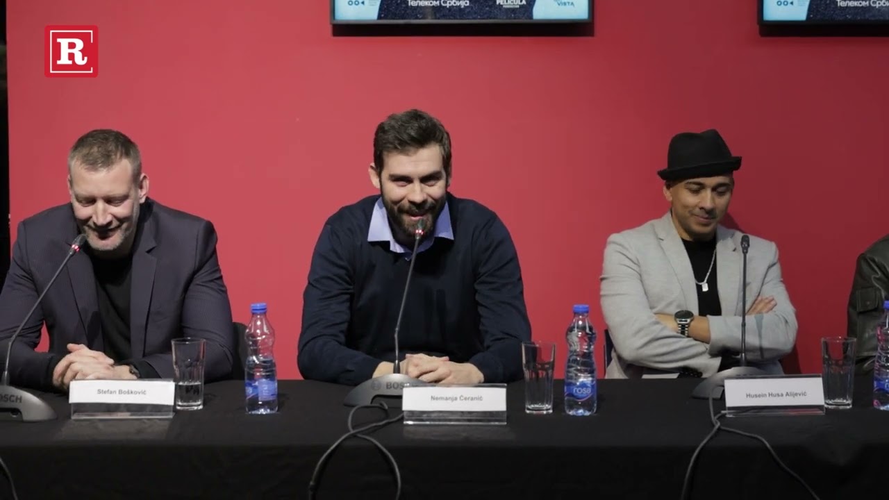 Press konferencija glumaca iz filma 