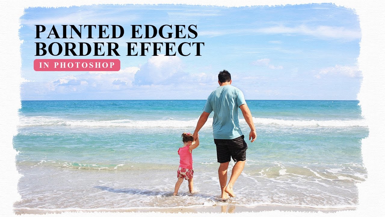 How to Create Painted Edges Border Effect in photoshop [Photoshopdesire.com]