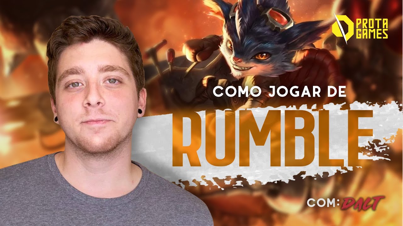COMO JOGAR DE RUMBLE - TUTORIAL DE HABILIDADES, COMBOS, OBJETIVOS E MATCHUPS - COM DALT