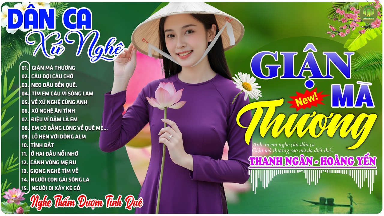 GIẬN MÀ THƯƠNG... ➤LK Dân Ca Xứ Nghệ Hay SAY ĐẮM LÒNG NGƯỜI - Nhạc Đồng Quê Remix Mới Nhất 2026