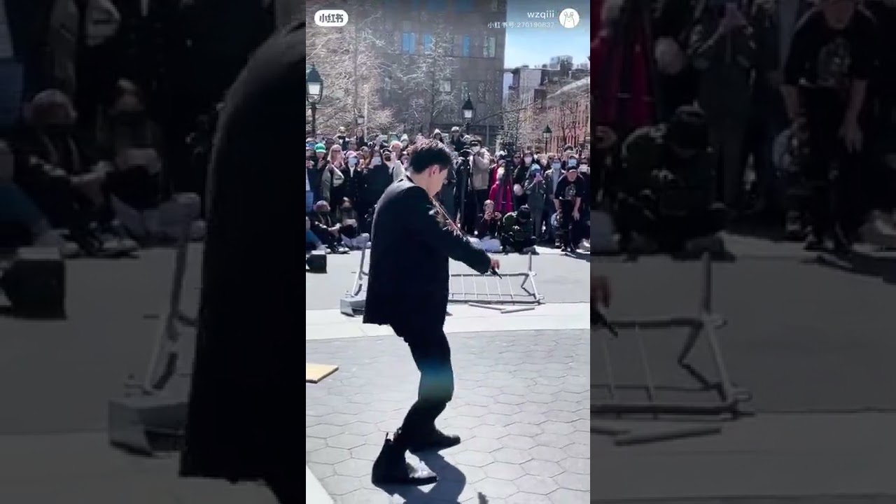 Full ver of Believer. Henry's live performance at Washington Square Park