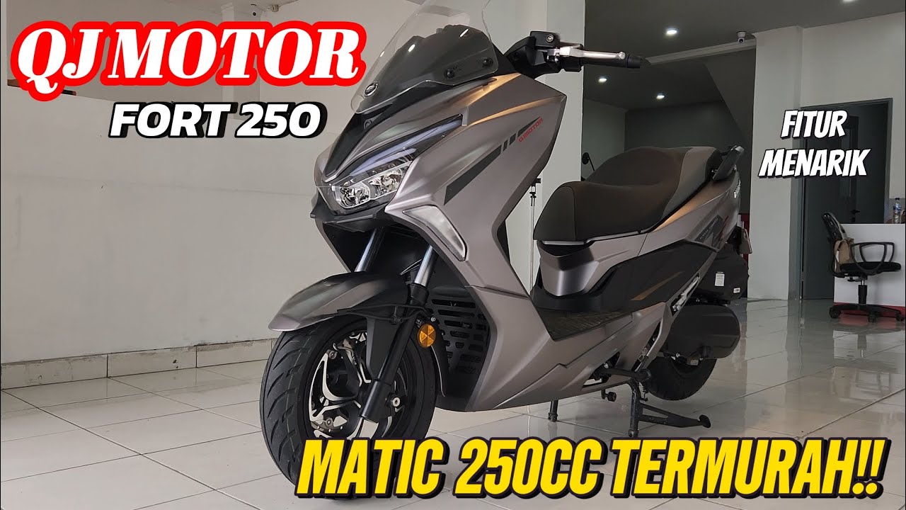 [REVIEW MOTOR] QJ Motor Fort 250 Indonesia | Pesaing Baru Matic 250cc!!
