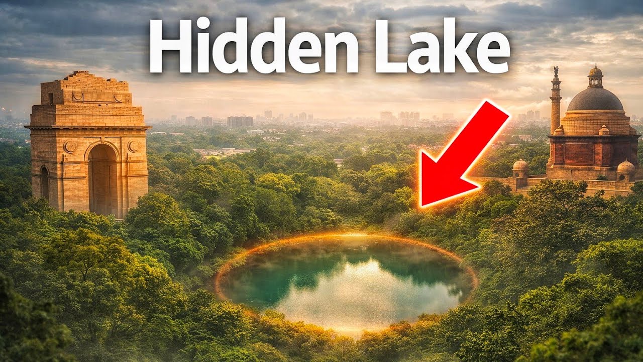 I Found a Hidden LAKE in the Middle of Delhi💀 | Jheel Park, Dhaula Kuan